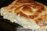 Фото приготовления рецепта: Болгарский пирог с сыром - шаг №4