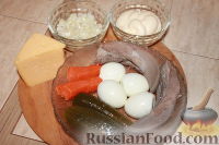 Фото приготовления рецепта: Слоеный салат из свиного языка - шаг №1