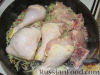 Фото приготовления рецепта: Пряная курица с имбирем - шаг №5