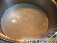 Фото приготовления рецепта: Каша рисовая на молоке - шаг №6