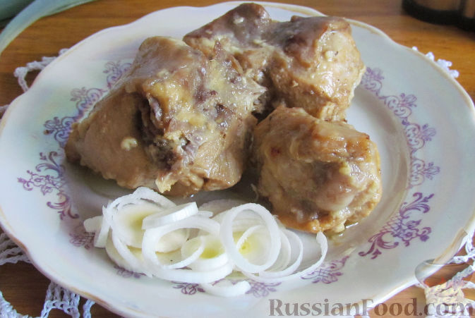 Тушеный кролик в сливках с картофельным пюре – пошаговый рецепт приготовления с фото