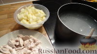 Фото приготовления рецепта: Простецкий суп из куриной грудки - шаг №14