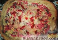 Фото приготовления рецепта: Нежная пицца - шаг №12