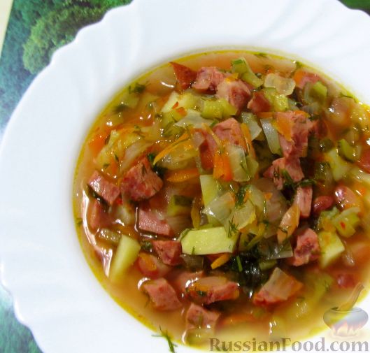 Суп-солянка — лучшие рецепты. Как правильно и вкусно приготовить суп-солянку.