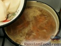 Фото приготовления рецепта: Картофельный суп обыкновенный - шаг №8