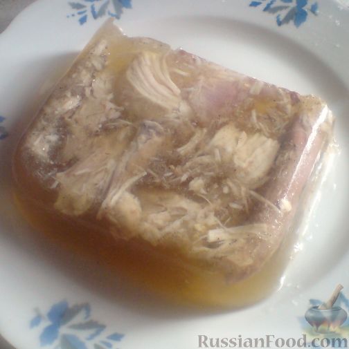 Вкусный свиной холодец - рецепт с пошаговыми фото
