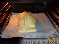 Фото приготовления рецепта: Курица, запеченная в тесте - шаг №11