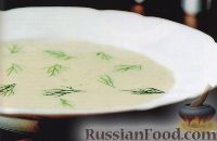 Фото к рецепту: Суп-пюре из картофеля и порея