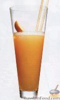 Фото к рецепту: Персиковый коктейль