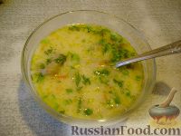 Фото приготовления рецепта: Сырно-луковый суп - шаг №5