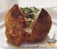Фото к рецепту: Печеный картофель