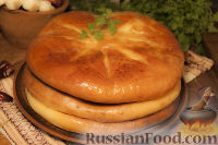 Фото приготовления рецепта: Осетинские пироги - шаг №16