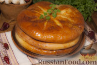 Фото приготовления рецепта: Осетинские пироги - шаг №17