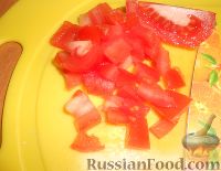 Фото приготовления рецепта: Салат с пекинской капустой и крабовыми палочками - шаг №9