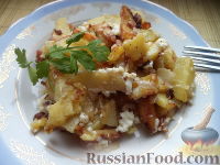 Фото приготовления рецепта: Картофель по-деревенски - шаг №11