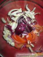 Фото приготовления рецепта: Салат с фенхелем - шаг №2