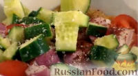 Фото приготовления рецепта: Восточный салат "Фаттуш" - шаг №6