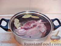 Фото приготовления рецепта: Салат со свиным языком - шаг №3