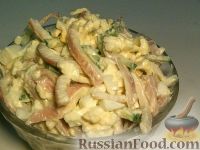 Фото приготовления рецепта: Кальмары с сыром и чесноком - шаг №9