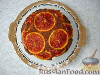 Фото к рецепту: Кофейно-апельсиновый пирог