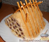 Фото приготовления рецепта: Торт "Монастырская изба" из блинов - шаг №22