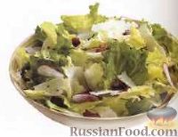 Фото к рецепту: Салат с беконом, редисом и сыром