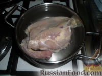 Фото приготовления рецепта: Борщ на курином бульоне - шаг №2