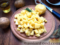 Фото приготовления рецепта: Картофельный суп-пюре - шаг №3