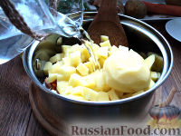 Фото приготовления рецепта: Картофельный суп-пюре - шаг №7