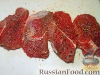 Фото приготовления рецепта: Ромштекс из говядины - шаг №5
