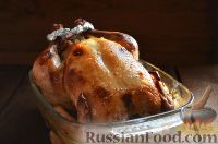 Фото к рецепту: Курица с гречкой и яблоками