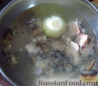Фото приготовления рецепта: Скумбрия по-имеретински, под соусом киндзмари - шаг №3
