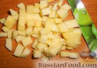Фото приготовления рецепта: Салат с шампиньонами, апельсинами и арахисом - шаг №5