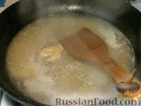 Фото приготовления рецепта: Бефстроганов (говядина по-строгановски) с горчицей - шаг №7