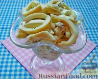 Салат «Спрут» с кальмаром и креветками - пошаговый рецепт с фото
