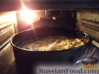 Фото приготовления рецепта: Запеканка из манной каши с яблоками - шаг №11