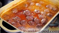 Фото к рецепту: Фисинджан - тефтели в гранатовом соусе