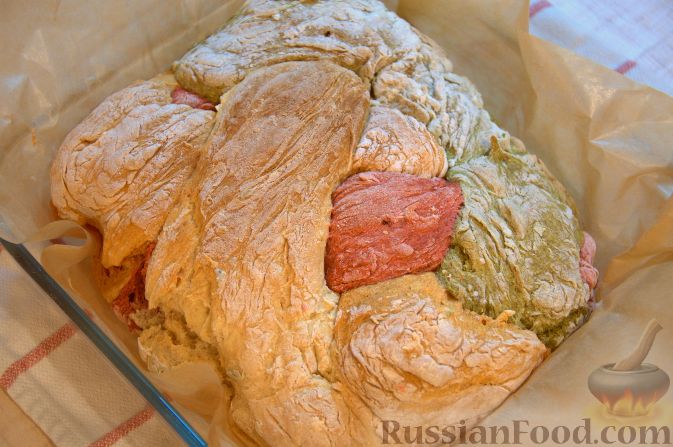 Рецепт Овощной хлеб "Яркость"