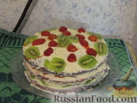Фото к рецепту: Торт с ягодами