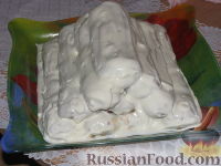 Фото к рецепту: Торт "Дрова под снегом"