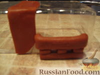 Фото приготовления рецепта: МК Торт "Домик Смурфиков" (пошагово) - шаг №14