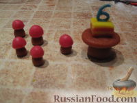 Фото приготовления рецепта: МК Торт "Домик Смурфиков" (пошагово) - шаг №17