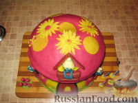Фото приготовления рецепта: МК Торт "Домик Смурфиков" (пошагово) - шаг №28