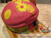 Фото приготовления рецепта: МК Торт "Домик Смурфиков" (пошагово) - шаг №36