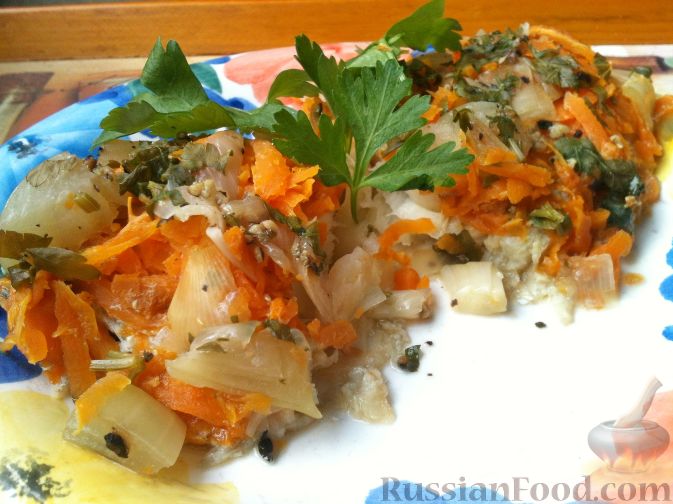 Филе трески в духовке в прованском стиле, с помидорами, пошаговый рецепт с фото