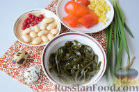 Фото приготовления рецепта: Салат с морской капустой и красной смородиной - шаг №1