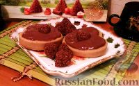 Фото к рецепту: Мягкое печенье с корицей и шоколадным пудингом