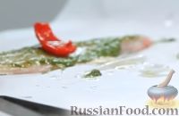 Фото приготовления рецепта: Рулеты из сибаса с сушеными помидорами - шаг №11