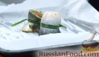 Фото приготовления рецепта: Рулеты из сибаса с сушеными помидорами - шаг №14