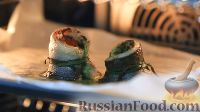 Фото приготовления рецепта: Рулеты из сибаса с сушеными помидорами - шаг №21